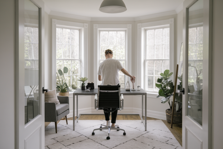 Comment organiser son espace de travail à la maison après des travaux de rénovation ?