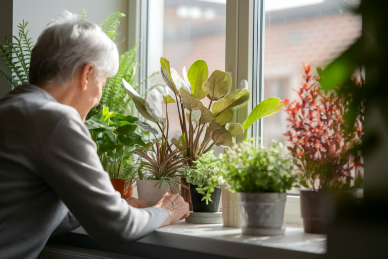 Les bienfaits des plantes d&rsquo;intérieur sur le moral des personnes âgées